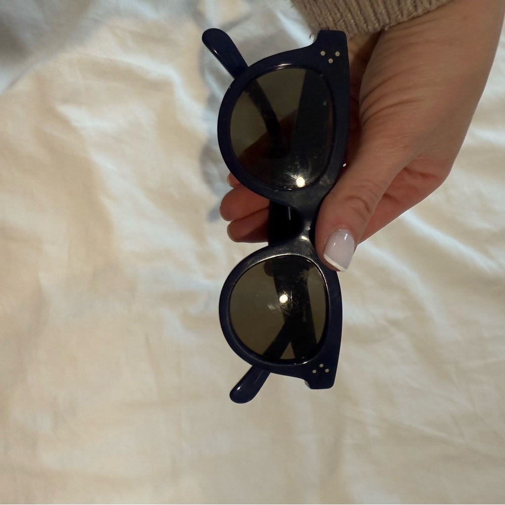 Navy Celine Sunglasses